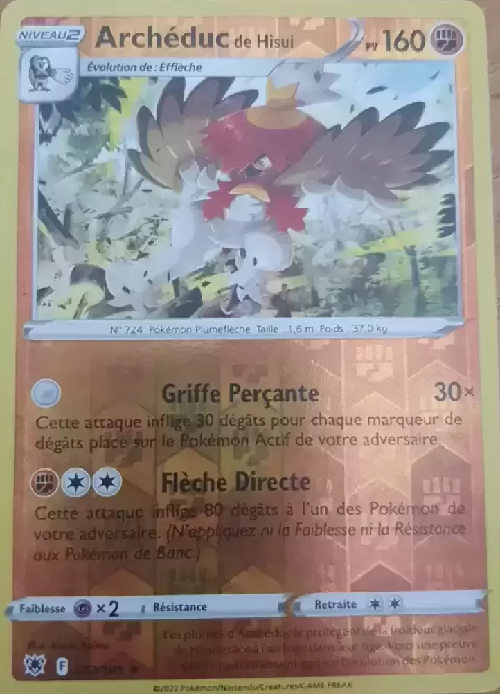 Astres Radieux - Archéduc de Hisui Reverse