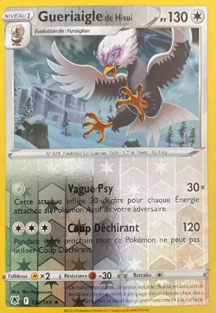 Astres Radieux - Gueriaigle de Hisui Reverse