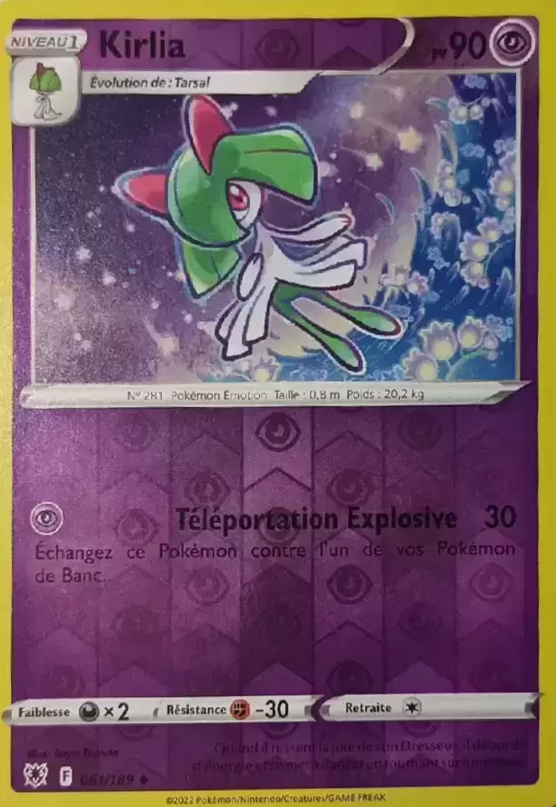 Astres Radieux - Kirlia Reverse
