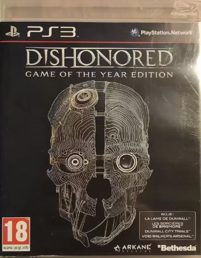 Jeux PS3 - Dishonored Game of the year édition