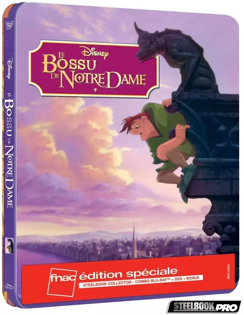 Blu-ray Steelbook - Le bossu de Notre Dame - steelbook Fnac édition spéciale