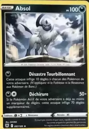 Astres Radieux - Absol Holo