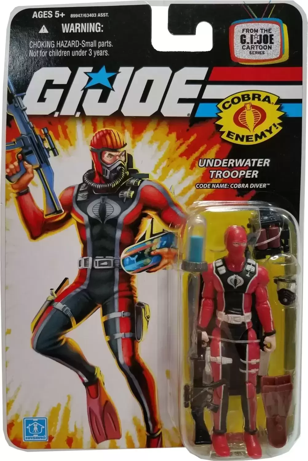 G.I. Joe - 25th Anniversary - Underwater Trooper : Cobra Diver