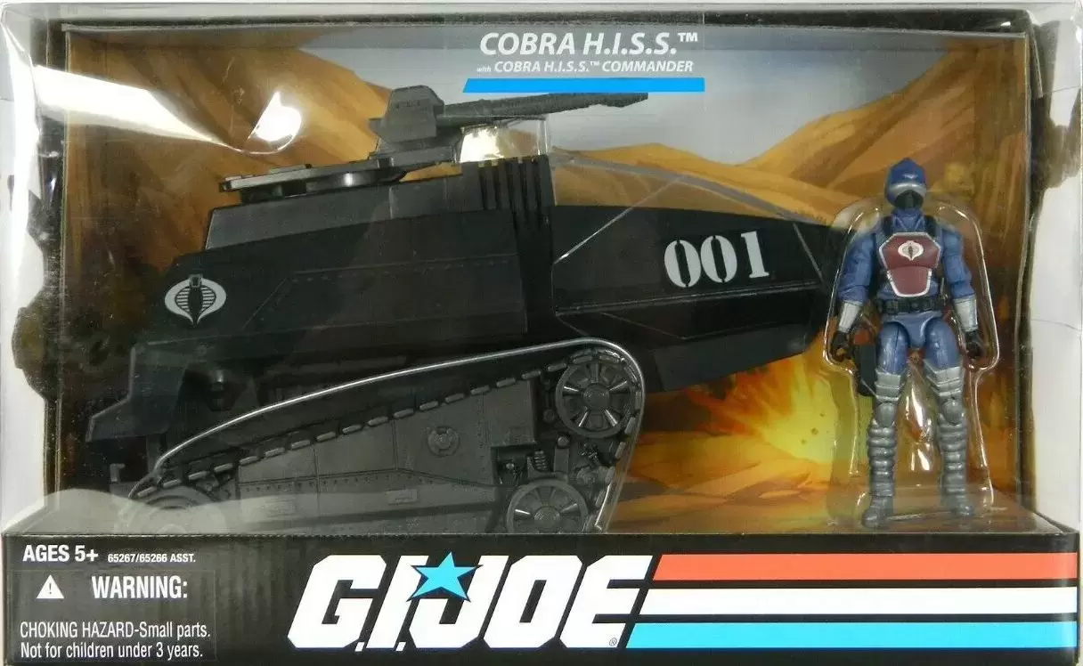 G.I. Joe - 25th Anniversary - Cobra H.I.S.S. Tank (Black - Commander)