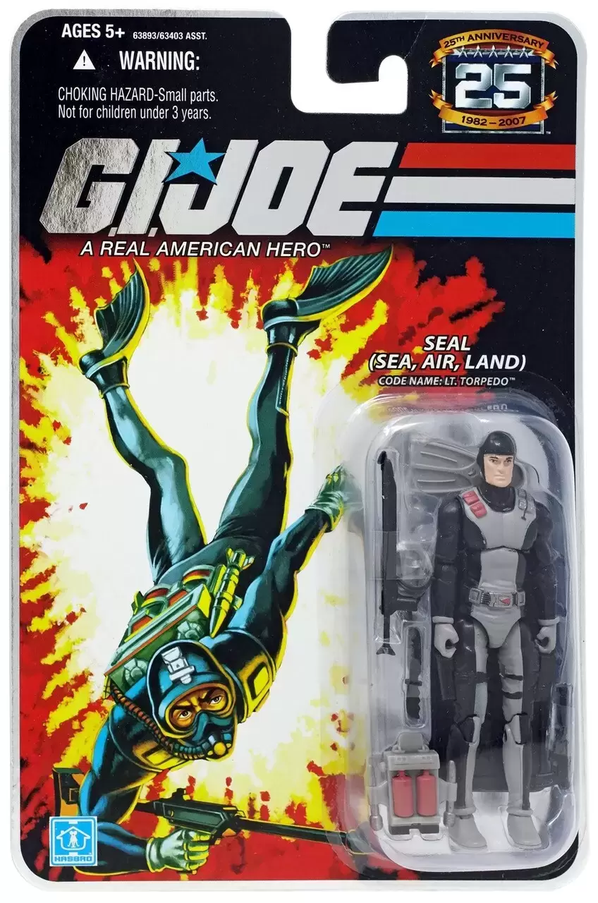 G.I. Joe - 25th Anniversary - SEAL (Sea, Air, Land) : Lt. Torpedo