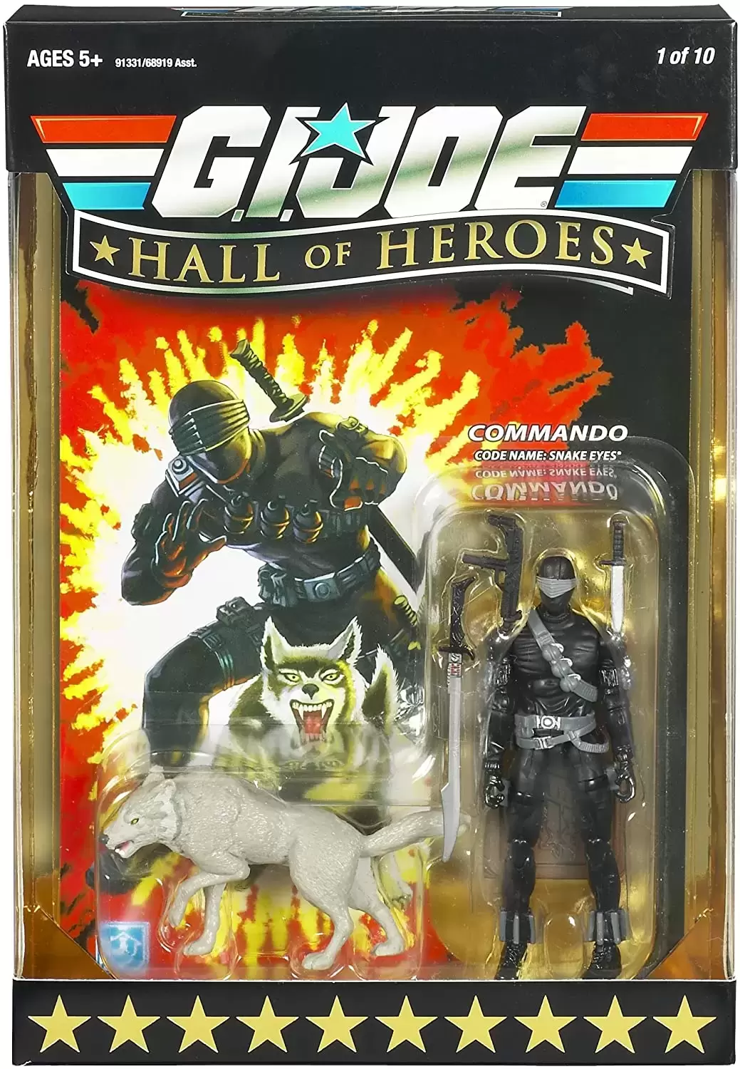 G.I. Joe - 25th Anniversary - Hall of Heroes - Snake Eyes (Timber)