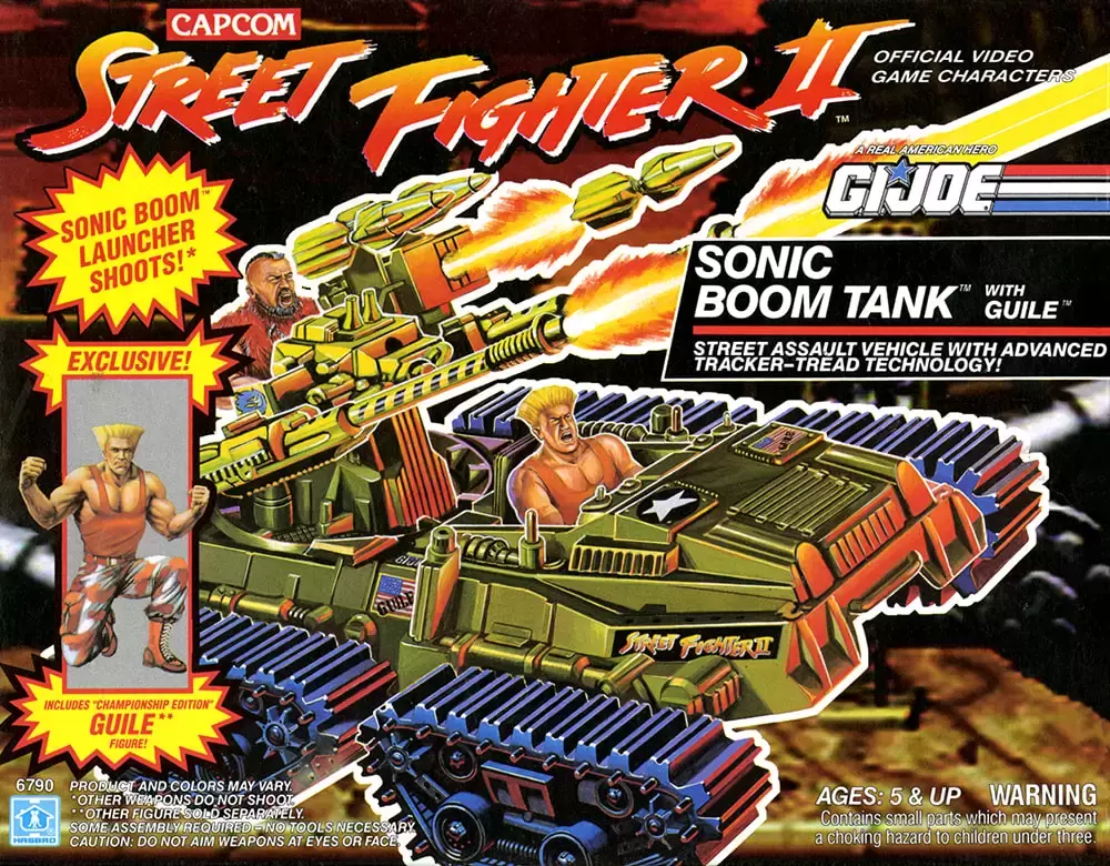 G.I. JOE - Street Fighter II - Sonic Boom Tank