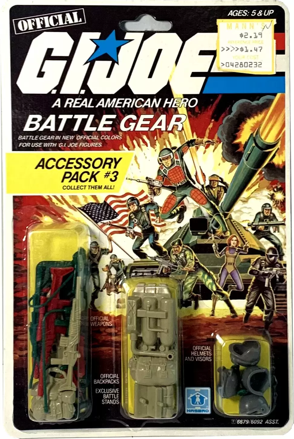 G.I. Joe Vintage - Accessory Pack #3 (Battle Gear)