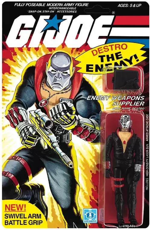 G.I. Joe Vintage - Destro (Enemy Weapons Supplier)