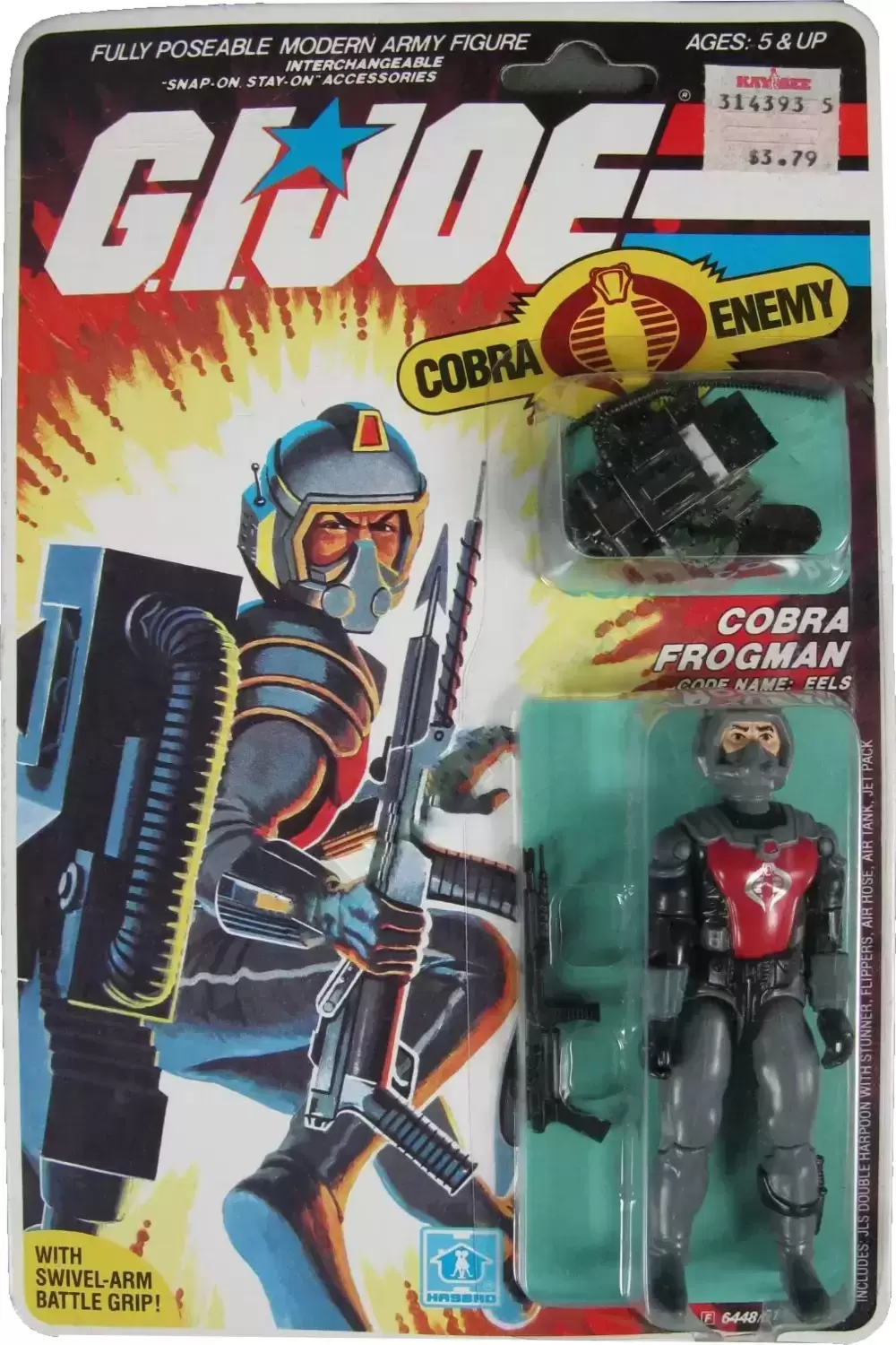 G.I. Joe Vintage - Eels (Cobra Frogman)