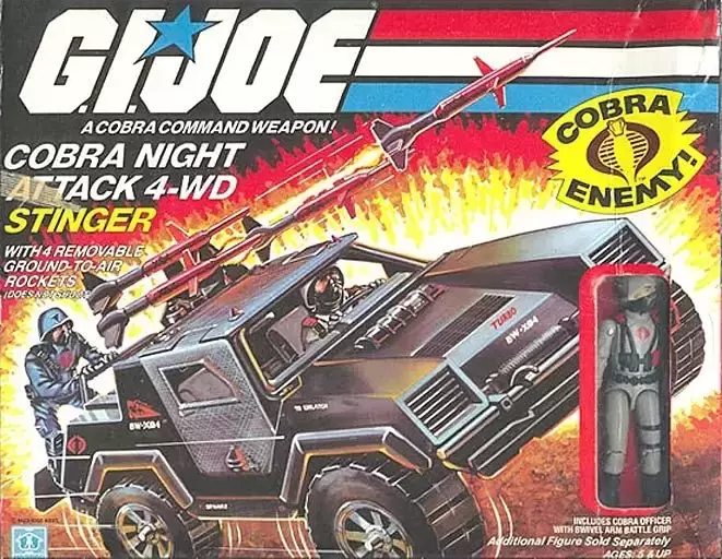 G.I. Joe Vintage - Stinger (Night Attack 4-WD)