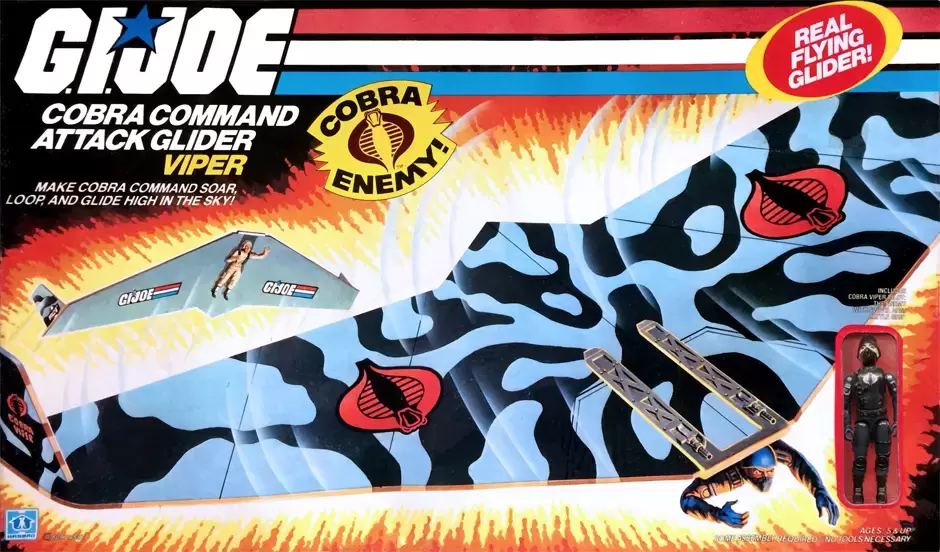 G.I. Joe Vintage - Viper: Cobra Command Attack Glider