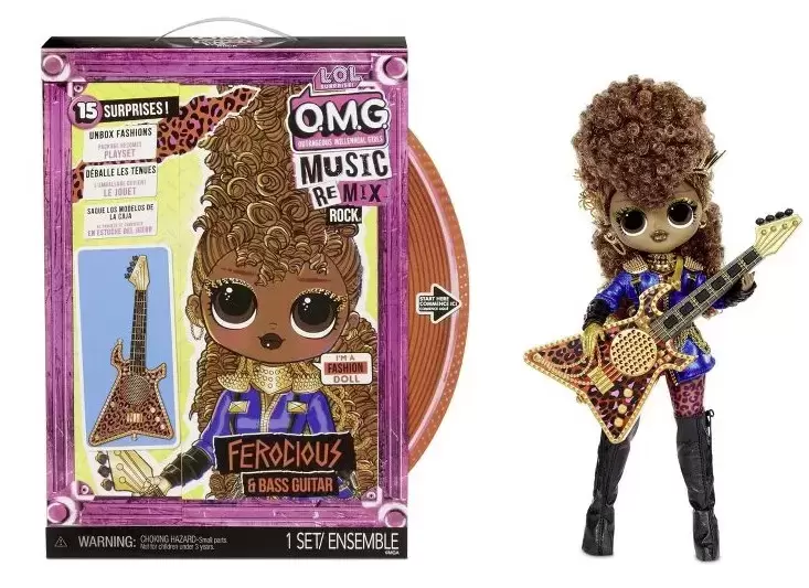 L.O.L. Surprise! O.M.G. Fashion Doll - L.O.L. Surprise! O.M.G. Remix Rock Ferocious
