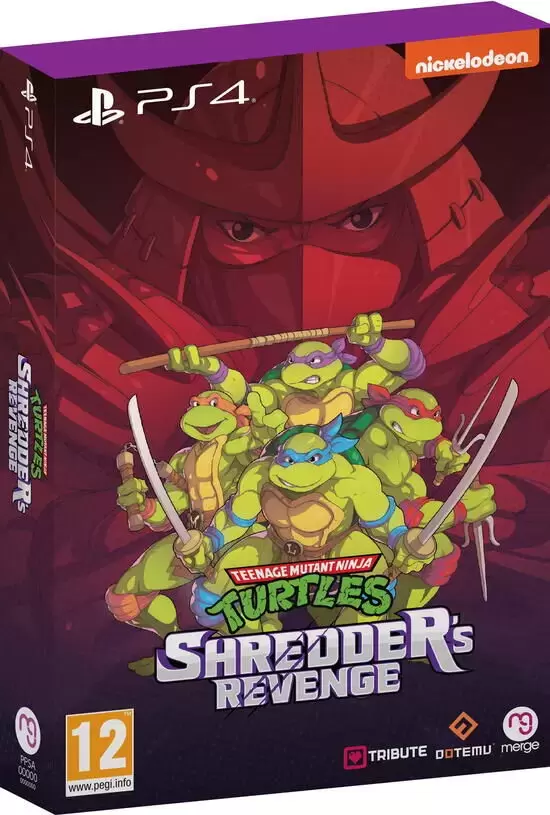 PS4 Games - Teenage Mutant Ninja Turtles Shredders Revenge - Signature Edition