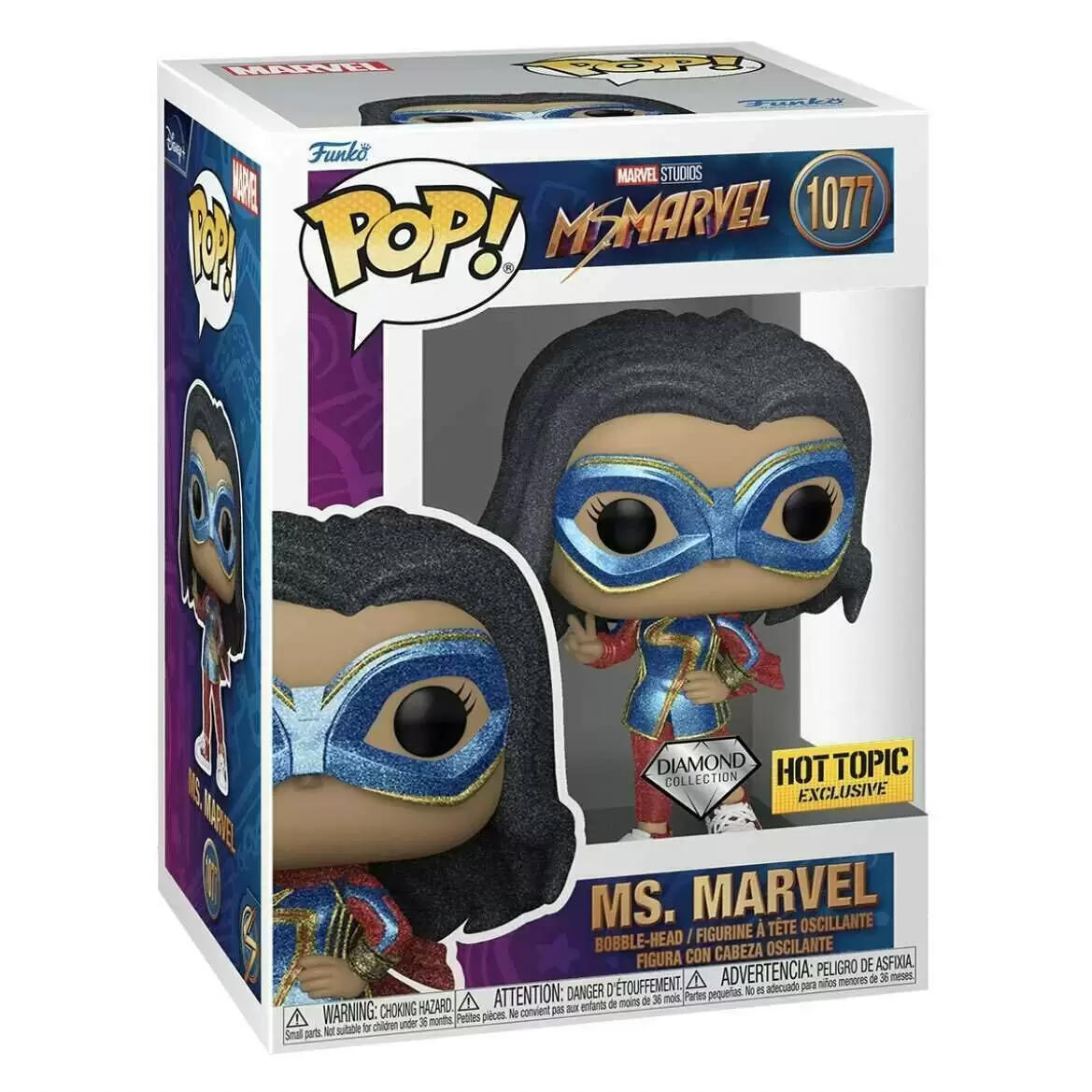 POP! MARVEL - Ms. Marvell - Ms Marvel Diamond Collection