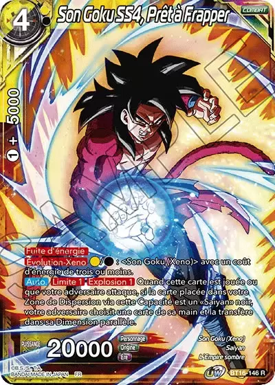 Realm of the Gods [BT16] - Son Goku SS4, Prêt à Frapper