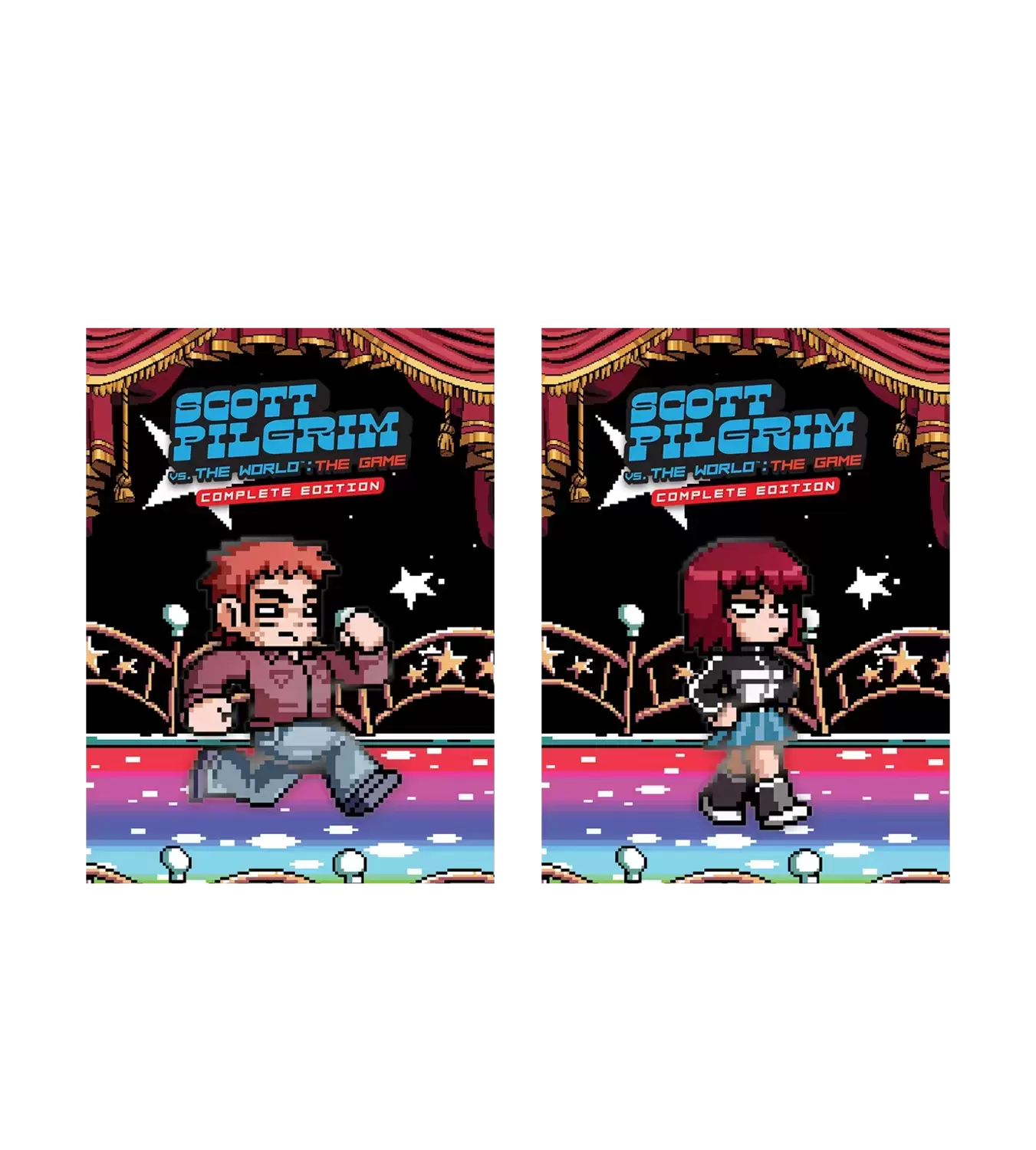 Scott Pilgrim Vs. The World: The Game - Kim & Stephen Enamel Pin Pack