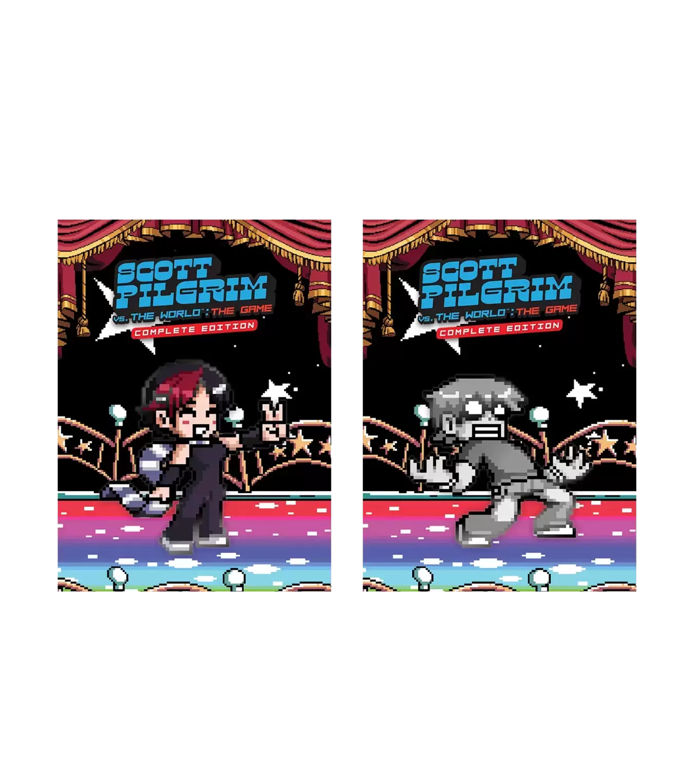 Scott Pilgrim Vs. The World: The Game - Knives & Nega Scott Enamel Pin Pack