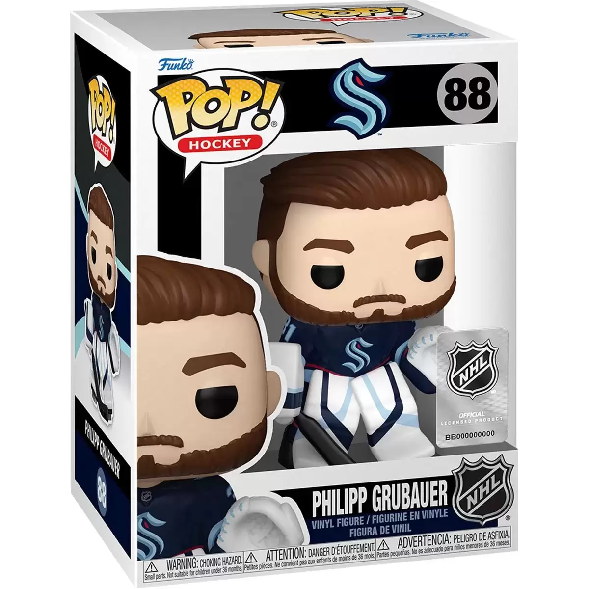 NHL Philipp Grubauer POP Hockey action figure 88