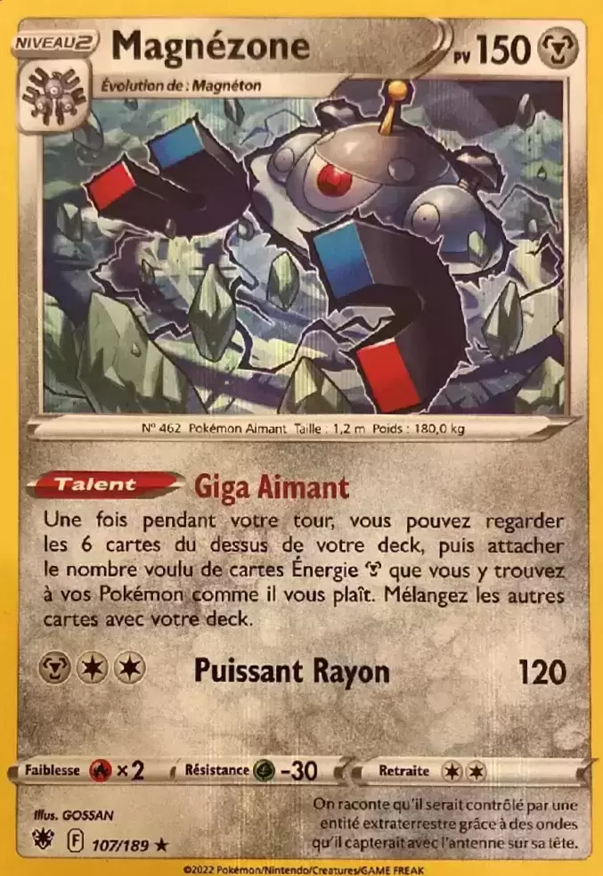 Astres Radieux - Magnézone holographique
