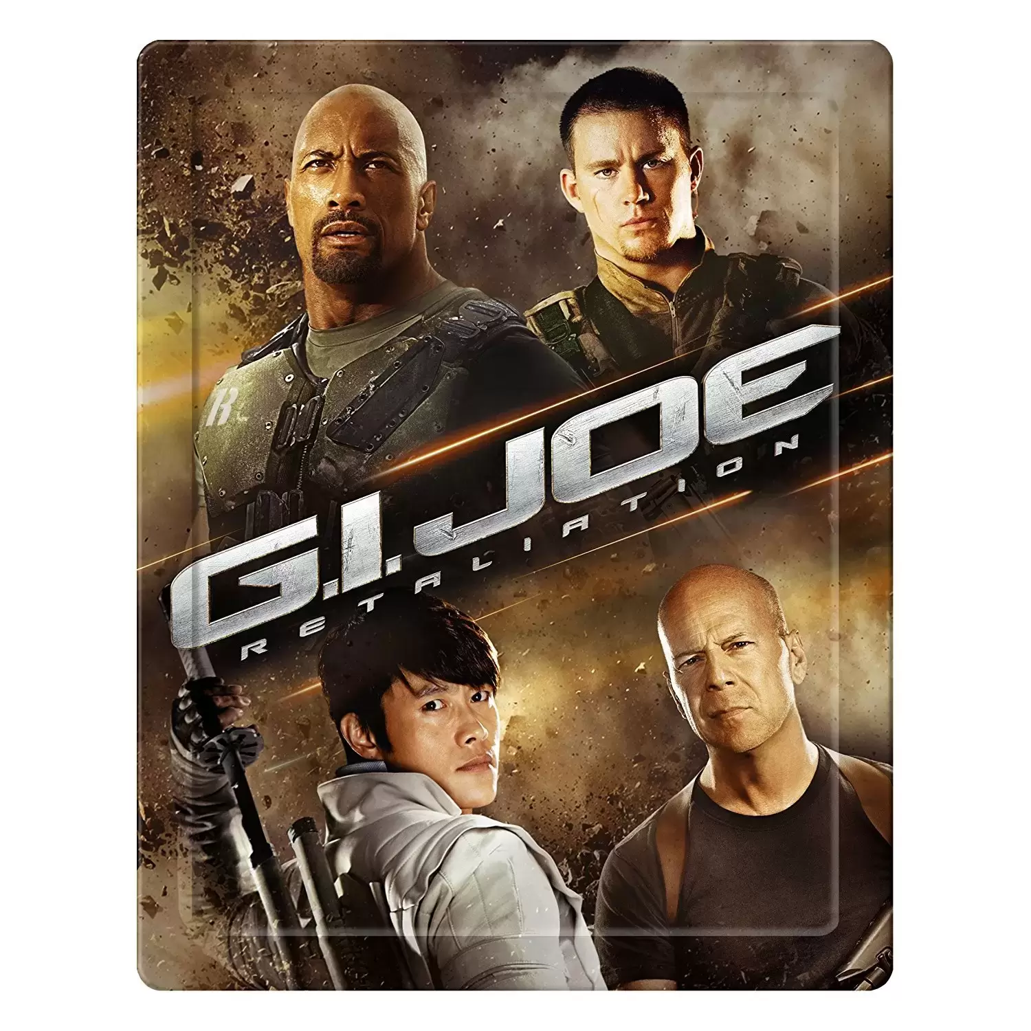 Blu-ray Steelbook - G.I. Joe 2 : Conspiration - Combo Blu-Ray 3D + DVD - Edition limitée