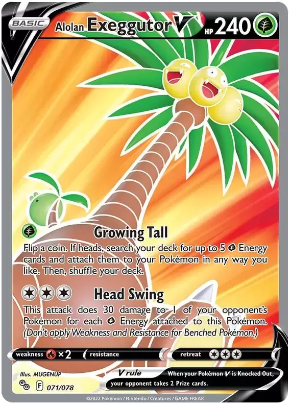 Pokémon Go - Alolan Exeggutor V