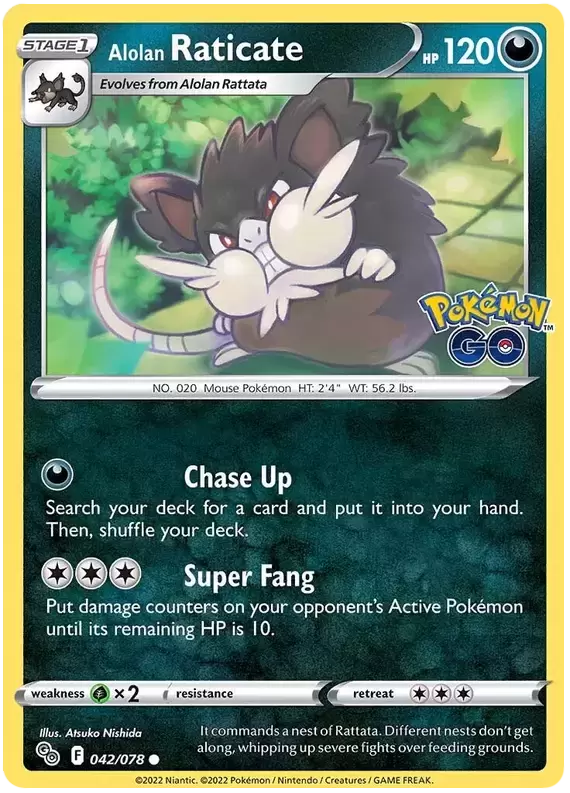 Pokémon Go - Alolan Raticate