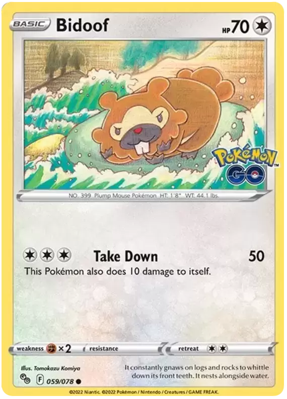 Pokémon Go - Bidoof