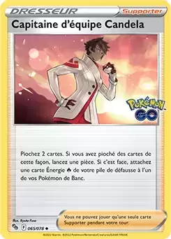 Pokémon Go - Capitaine d\'Equipe Candela