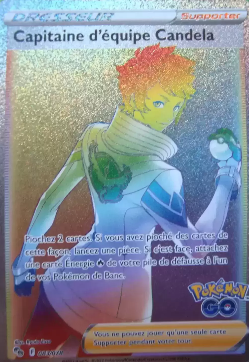 Pokémon Go - Capitaine d\'Equipe Candela