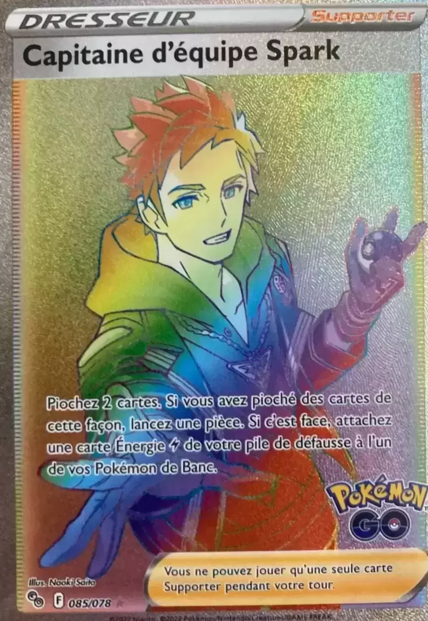 Pokémon Go - Capitaine d\'Equipe Spark