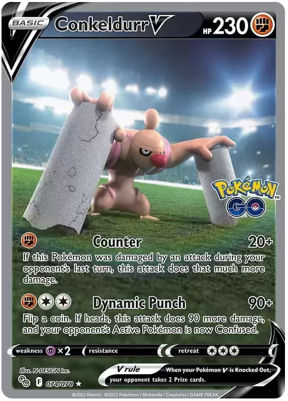 Pokémon Go - Conkeldurr V