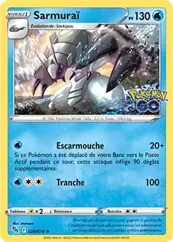 Pokémon Go - Sarmuraï Holographique