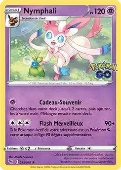 Pokémon Go - Nymphali Holographique