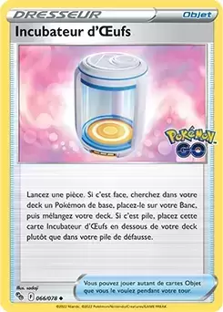 Pokémon Go - Incubateur d\'Oeufs