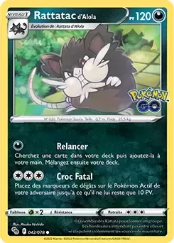 Pokémon Go - Rattatac d\'Alola