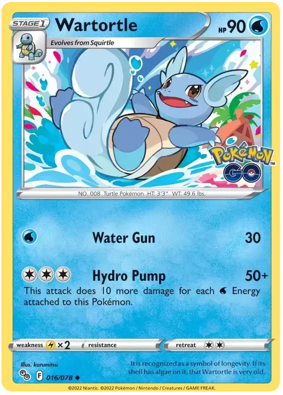 Pokémon Go - Wartortle
