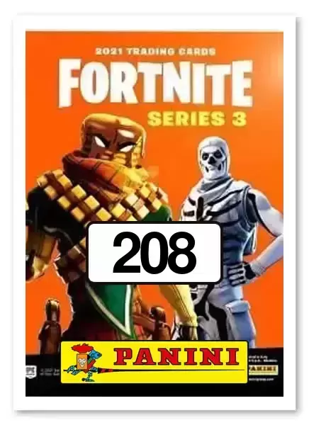 Cartes Fortnite Série 3 - Carte n°208