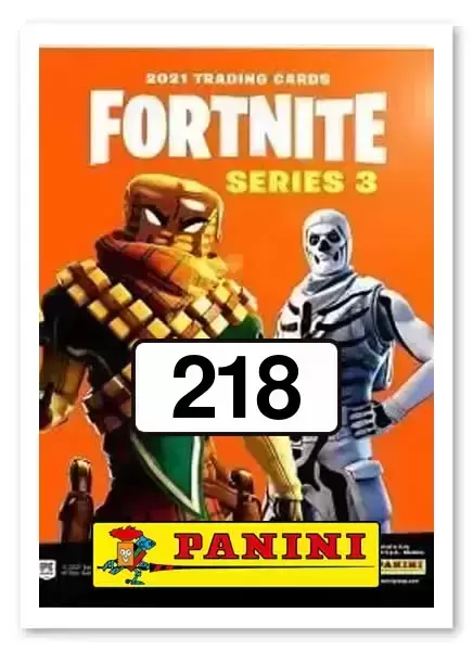 Cartes Fortnite Série 3 - Carte n°218