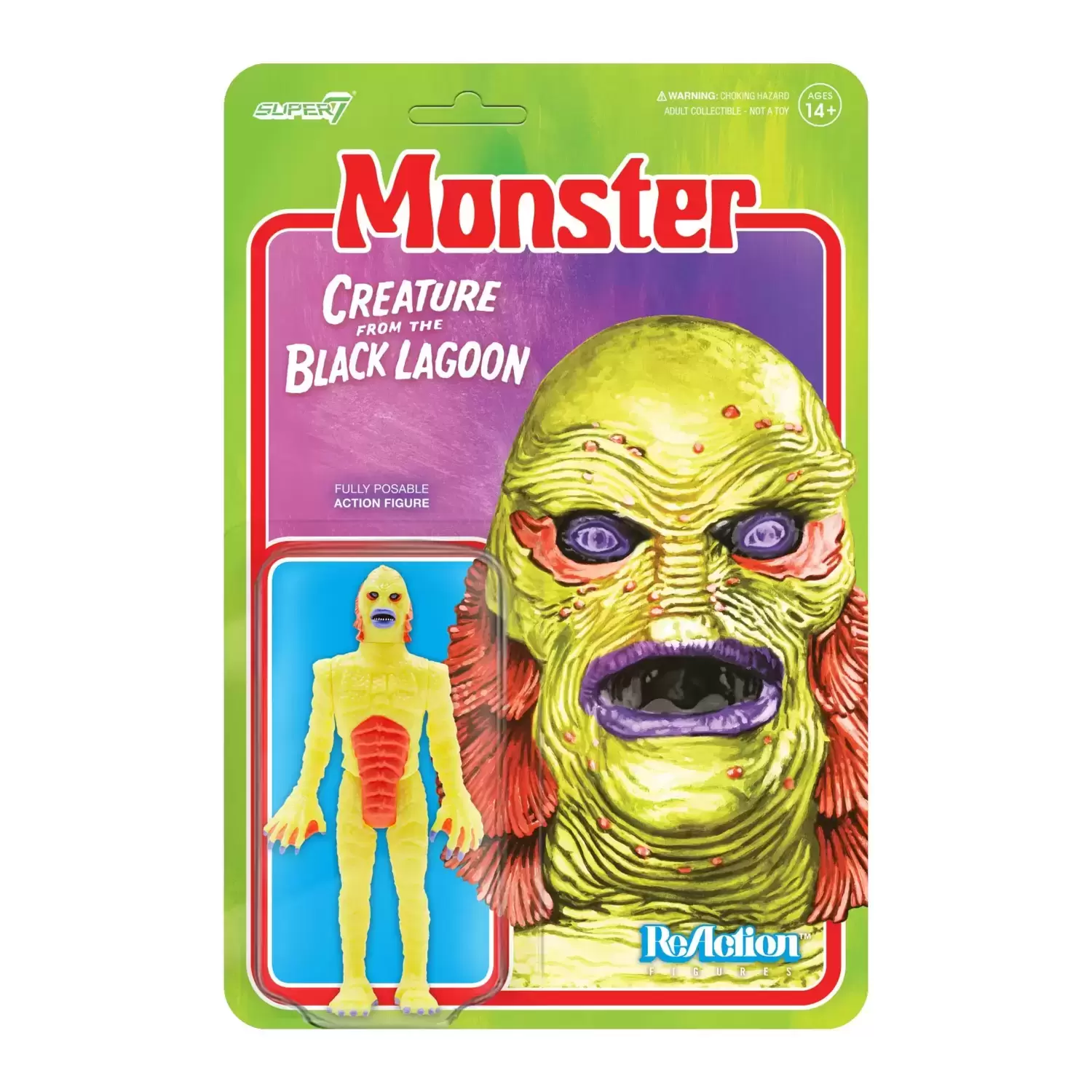 ReAction Figures - Universal Monsters - Creature from the Black Lagoon (Costume Colors)