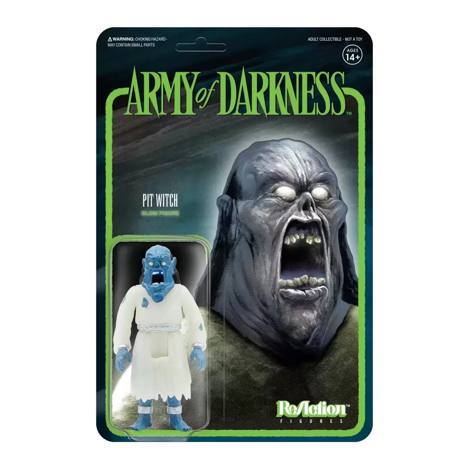 ReAction Figures - Army of Darkness - Pit Witch (Glow)