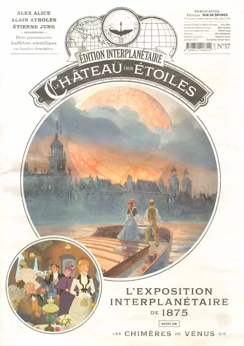 Le château des étoiles - L\'Exposition interplanétaire de 1875, suivi de Les Chimères de Vénus 5/6