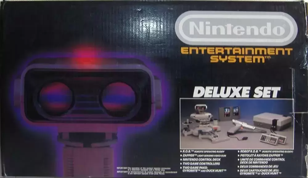 Nintendo Entertainment System Stuff - Nintendo Deluxe Set