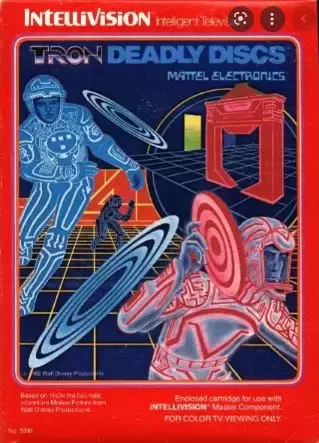 IntelliVision Games - TRON - Deadly Discs