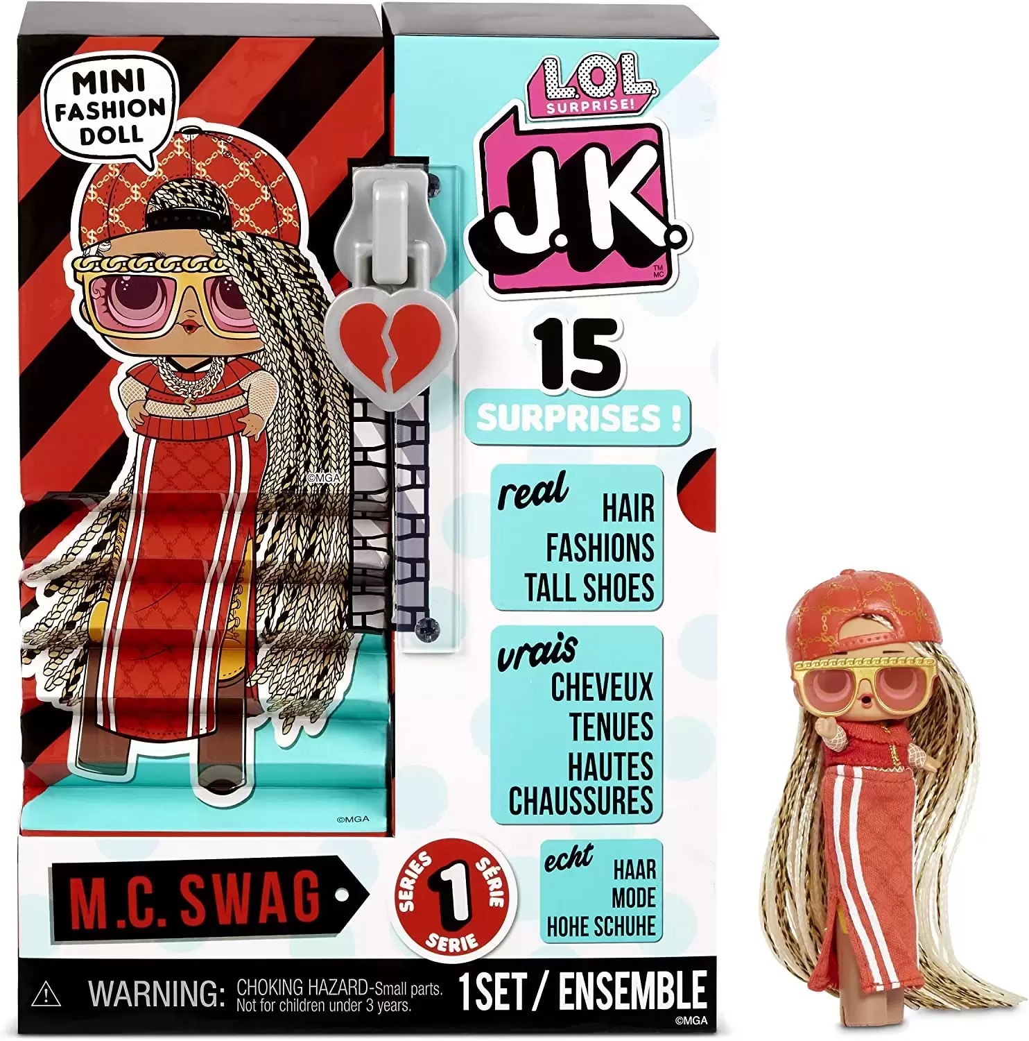 L.O.L Surprise! J.K. Fashion Doll - M.C. Swag