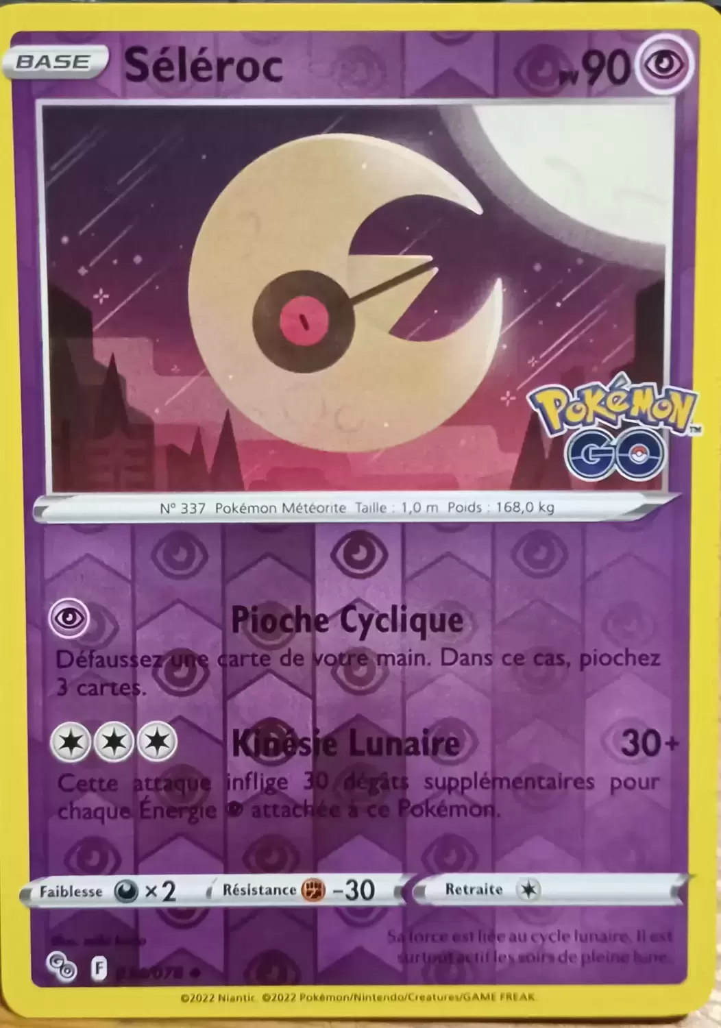 Pokémon Go - Séléroc reverse