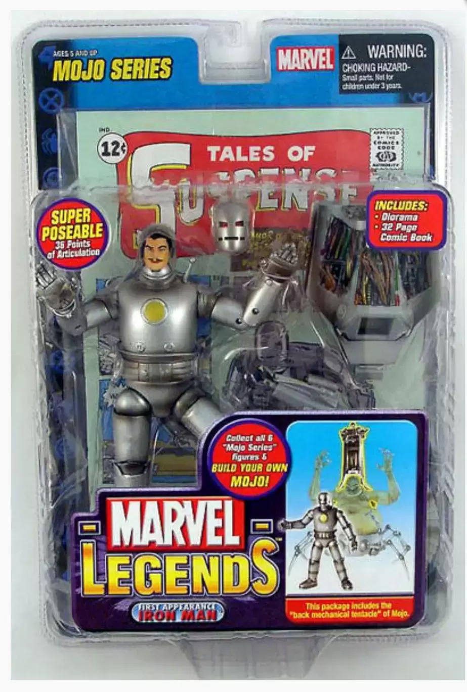 Marvel Legends Toy Biz - (2002-2012) - Iron Man First Appearence Grey Variante