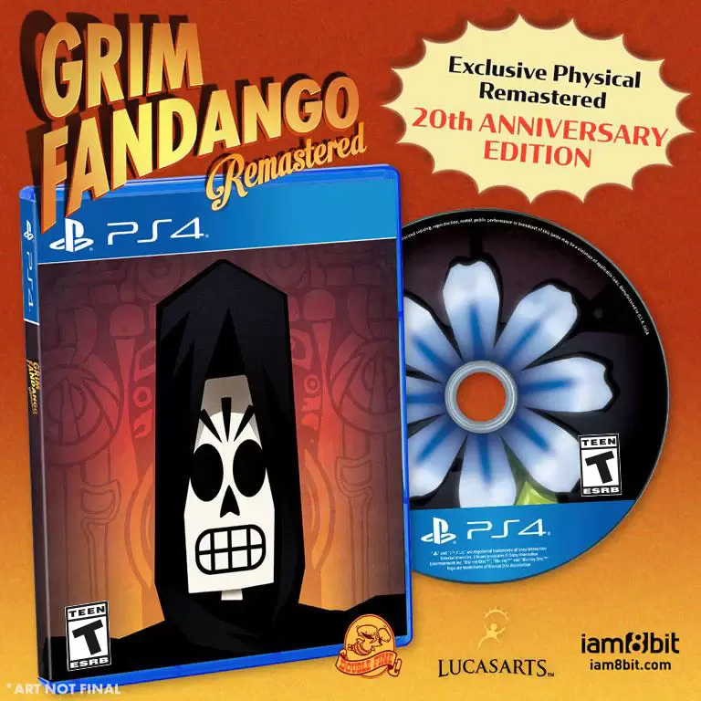 Jeux PS4 - Grim Fandango Remastered - 20th Anniversary Edition
