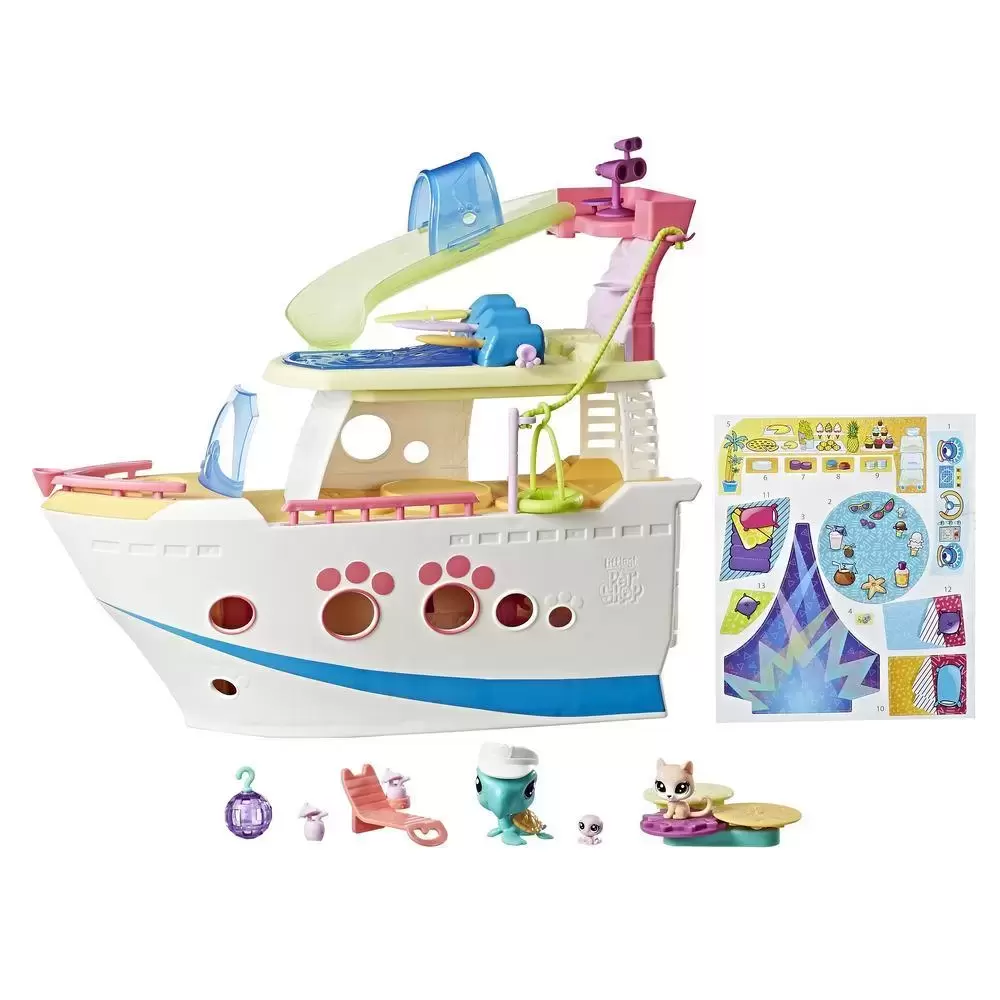 Littlest Pet Shop Playsets - Littlest Pet Shop LPS Cruise Ship