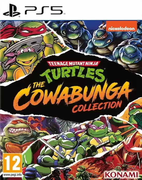 PS5 Games - Teenage Mutant Ninja Turtles Cowabunga Collection